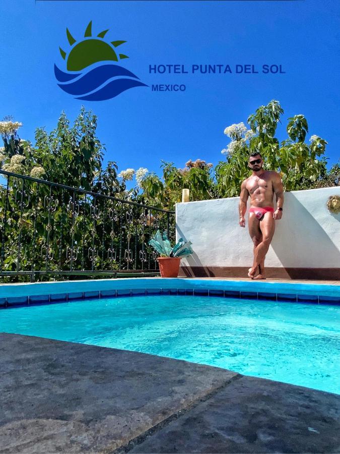 Hotel Punta Del Sol Zipolite Bagian luar foto