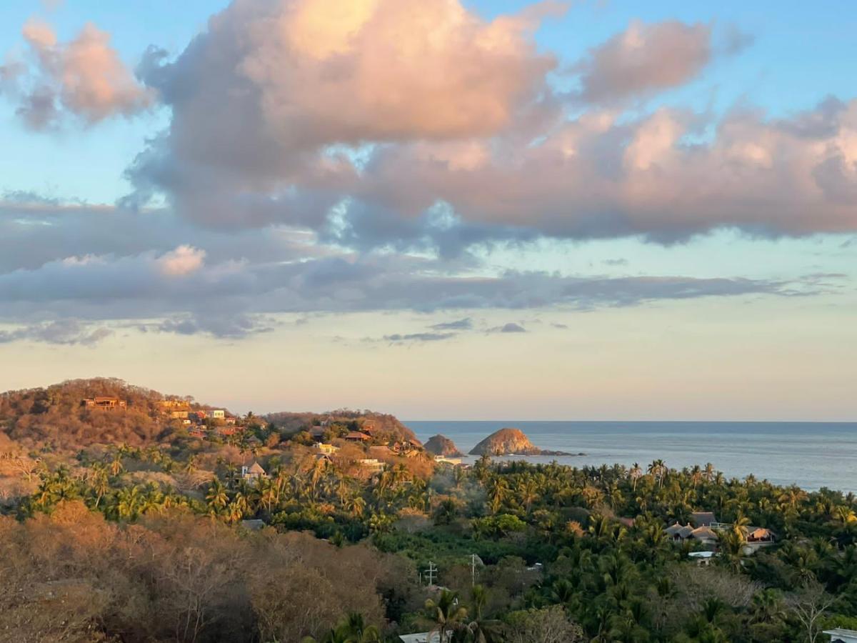 Hotel Punta Del Sol Zipolite Bagian luar foto